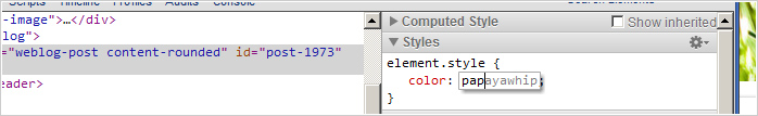 Autocompletion for CSS property values is now available as well.