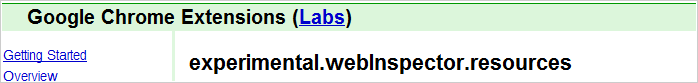 Seems like Web Inspector's API will soon be available!