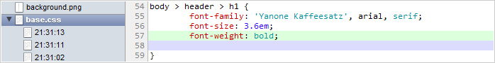 Freeflow text-editing is now available for CSS files in Web Inspector!